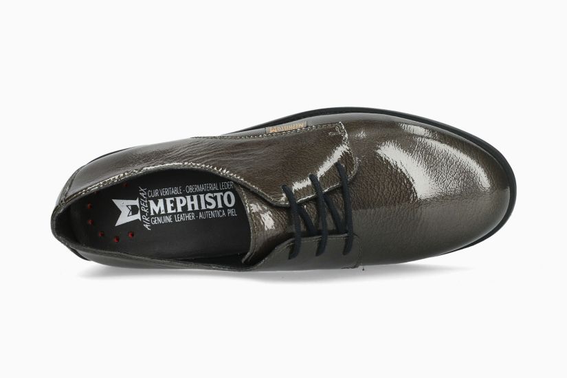 MEPHISTO NINNA | Mujer Calzado Verde Cuero Barniz