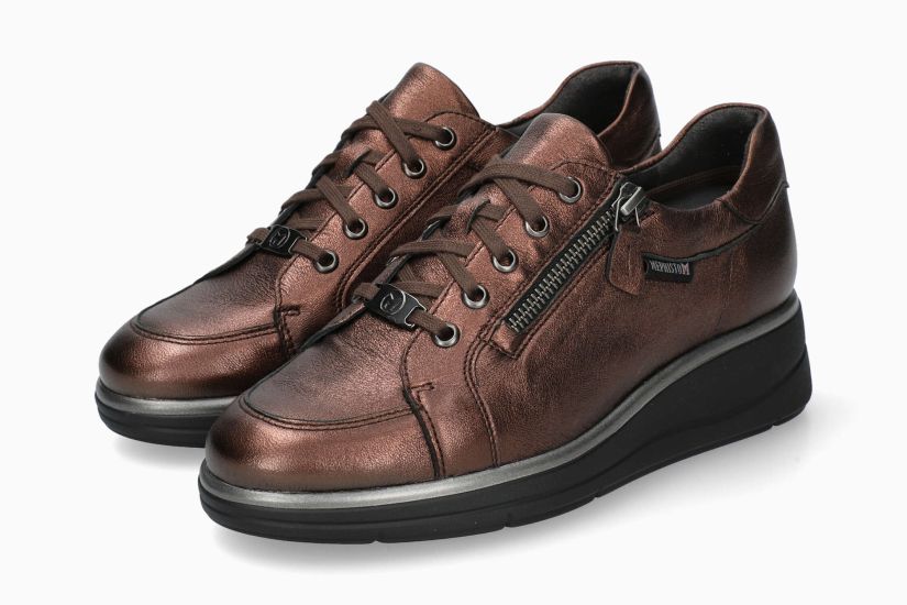 MEPHISTO PELAGIA | Mujer Calzado MetÁlicos Cuero Metalico