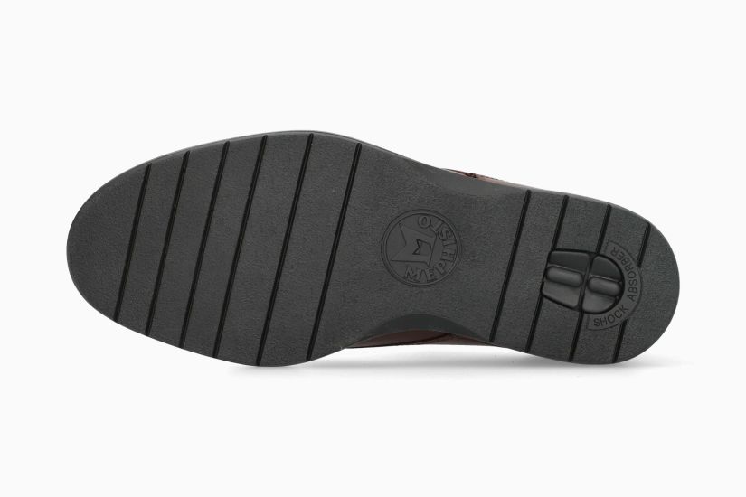MEPHISTO FILIP | Men Business Shoes Dark Brown Leather Smooth