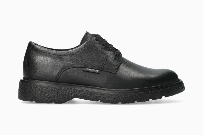 MEPHISTO EDDY | Men Shoes Black Leather Smooth