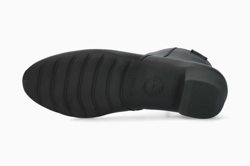MEPHISTO IOLA | Mujer Botas De Tacon Negro Cuero Liso