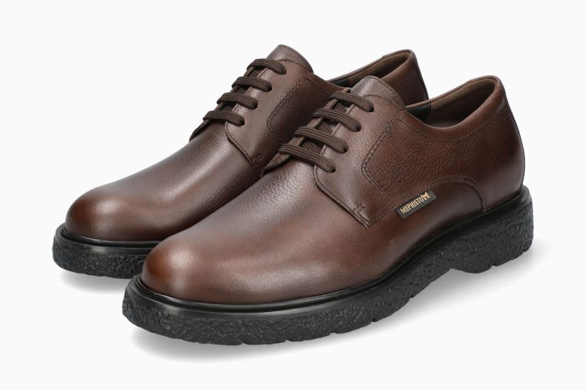 MEPHISTO EDDY | Men Shoes Dark Brown Leather Smooth