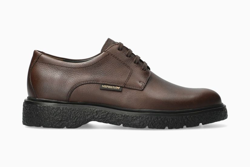 MEPHISTO EDDY | Men Shoes Dark Brown Leather Smooth