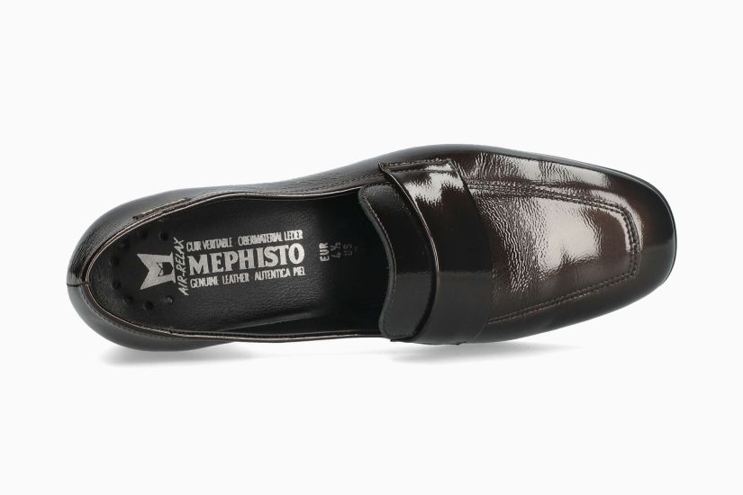 MEPHISTO JOSEPHINE | Mujer Mocasines MetÁlicos Cuero Barniz