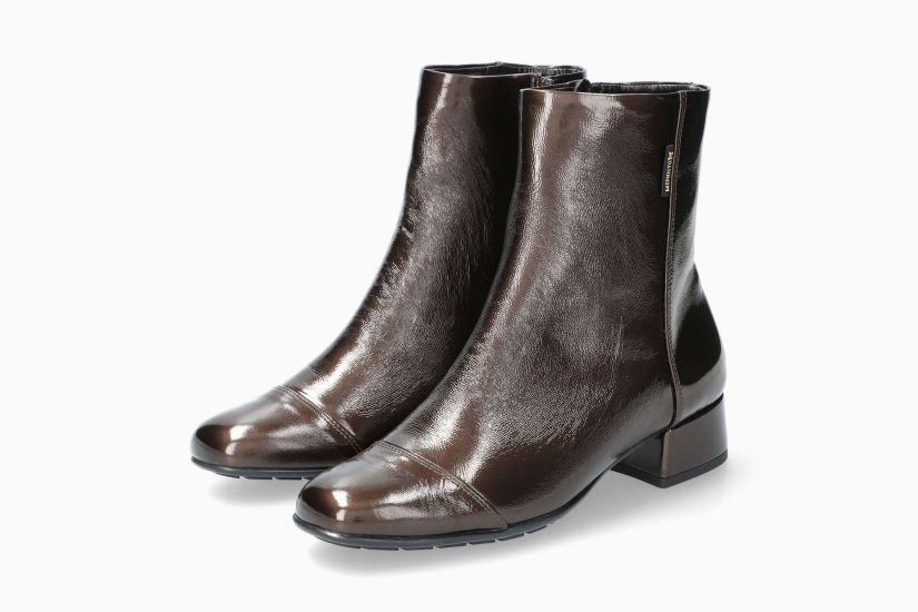 MEPHISTO JILIANE | Vrouwen Heelboeken Metallic Leer Lak