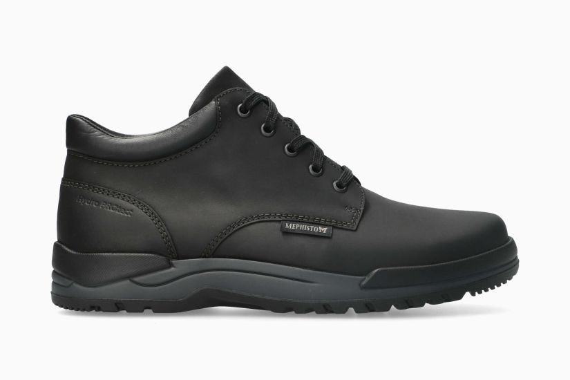 MEPHISTO CLEMENT | Herren Outdoor Schuhe Schwarz Leder Glatt