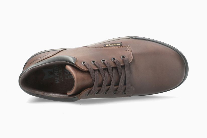 MEPHISTO CLEMENT | Herren Outdoor Schuhe Dunkelbraun Leder Glatt