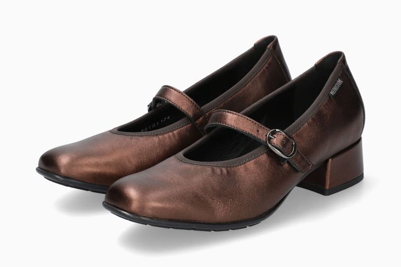 MEPHISTO JOSELINA | Mujer Bailarinas MetÁlicos Cuero Metalico