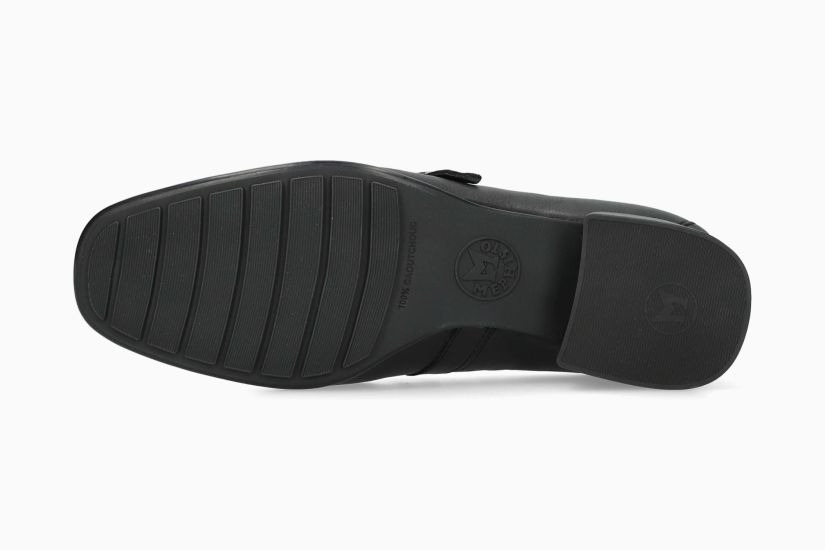 MEPHISTO JOSELINA | Women Ballerinas Black Leather Smooth
