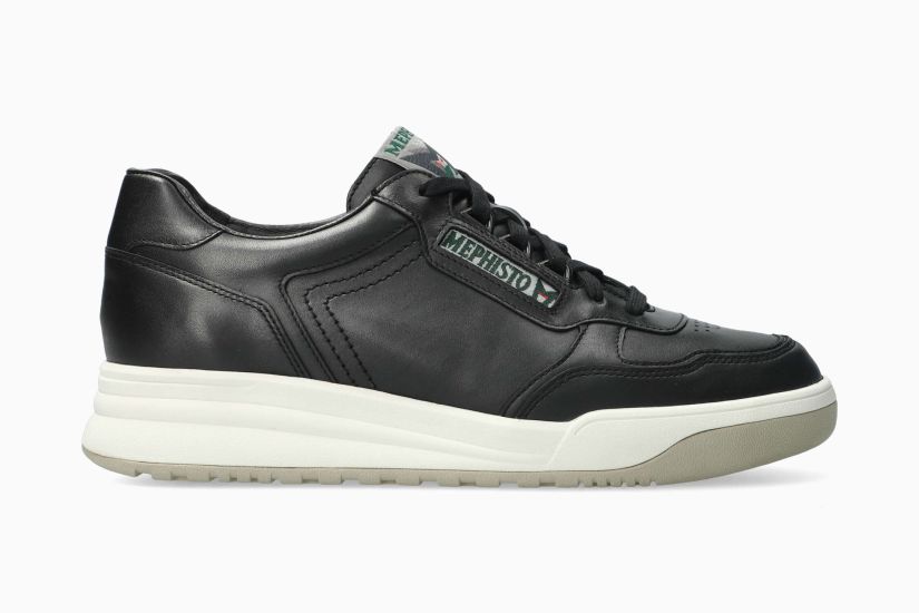 MEPHISTO NORWIN | Men Sneaker Black Leather Smooth