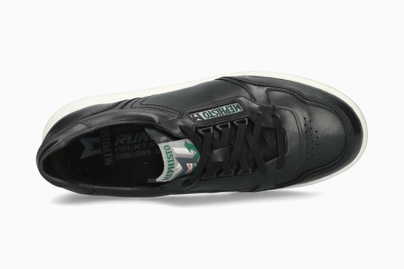 MEPHISTO NORWIN | Men Sneaker Black Leather Smooth