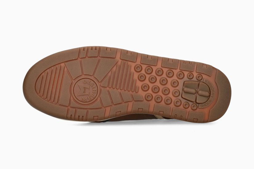 MEPHISTO NORWIN | Homme Sneaker Marron Cuir Velours