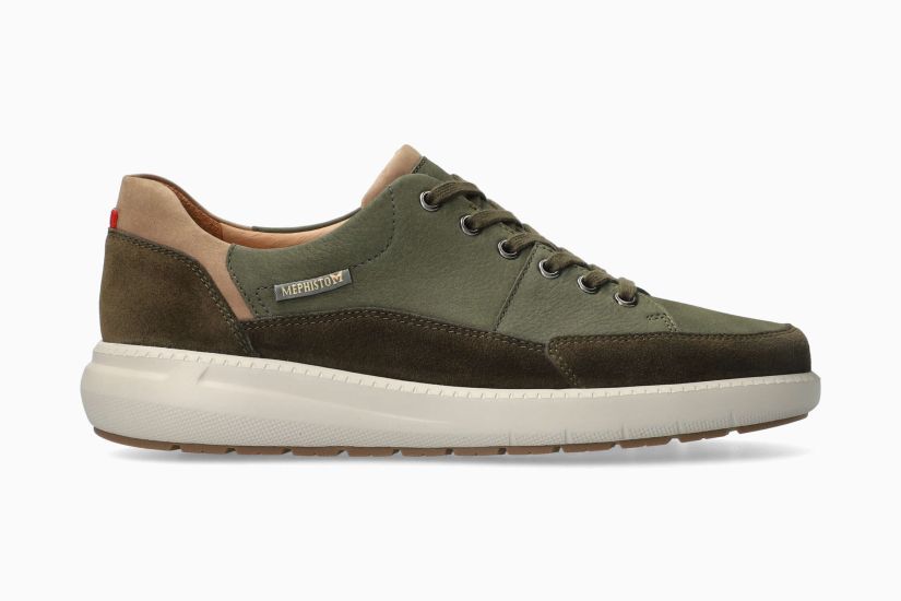 MEPHISTO JANGO | Men Shoes Green Leather Nubuck