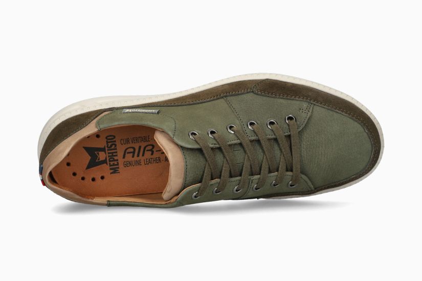 MEPHISTO JANGO | Men Shoes Green Leather Nubuck
