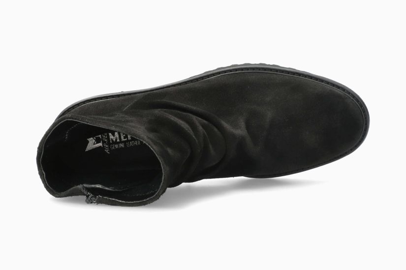 MEPHISTO SIMONIA | Mujer Bota Negro Cuero Terciopelo