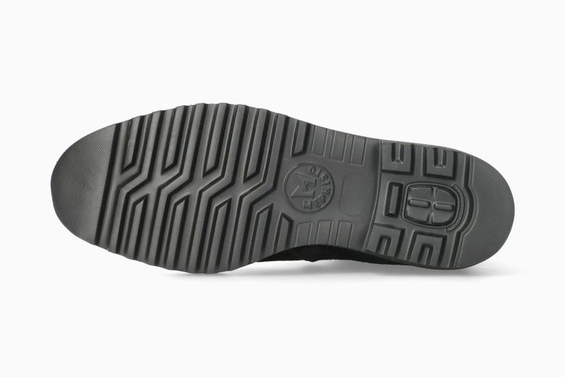 MEPHISTO SIMONIA | Mujer Bota Negro Cuero Terciopelo