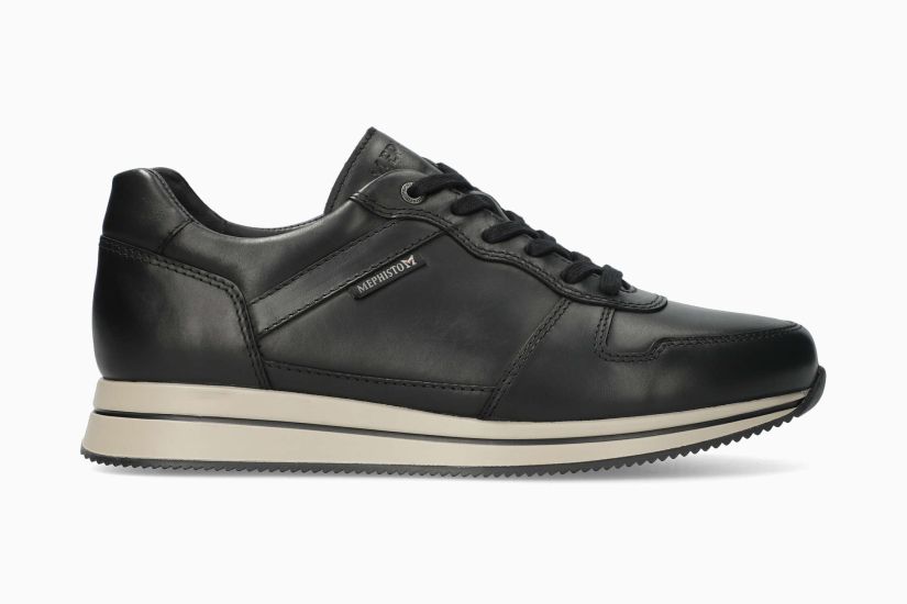 MEPHISTO GEROME | Men Sneaker Black Leather Smooth