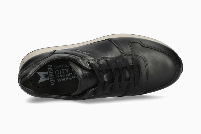 MEPHISTO GEROME | Men Sneaker Black Leather Smooth